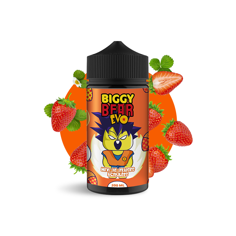 mix-de-fraises-acidulees-200ml-biggy-bear-evo