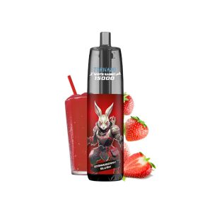 Puff Tornado 15K Strawberry Slush 650mAh 14ml - Tornado x White Rabbit